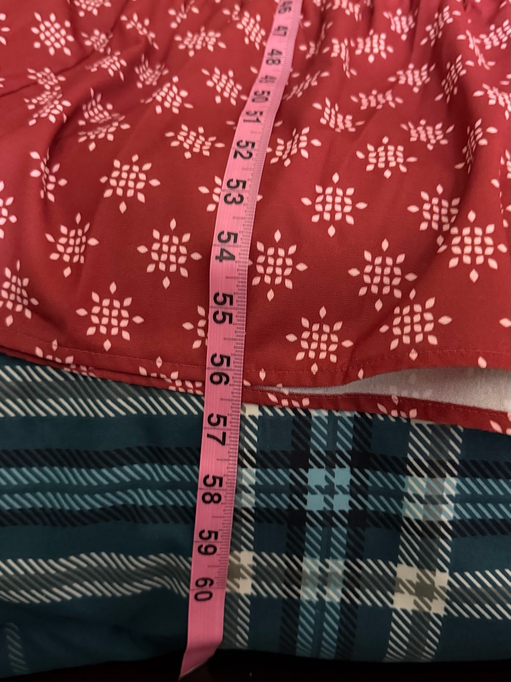 Rust Printed Tiered V-Neck Maxi Dress - Picture 3 of 8